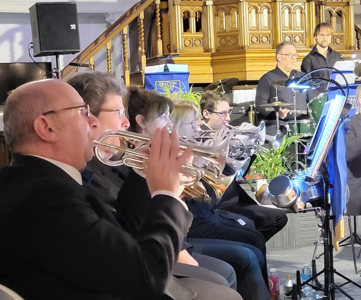 Bratton Silver Band performing