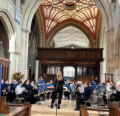 Bratton Brass Band at Edington Priory
